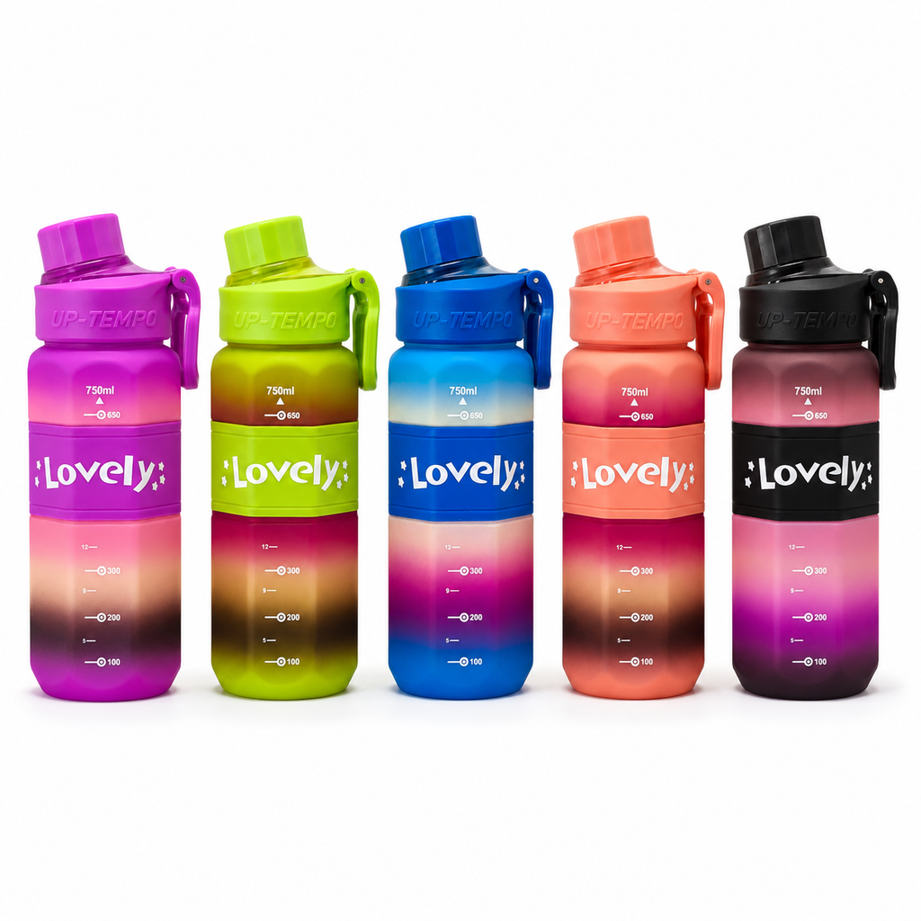 600ml Matte Finish Bottle – Pink Purple