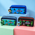 Minecraft 2-Compartment Pencil Case with 3D Character Keychain