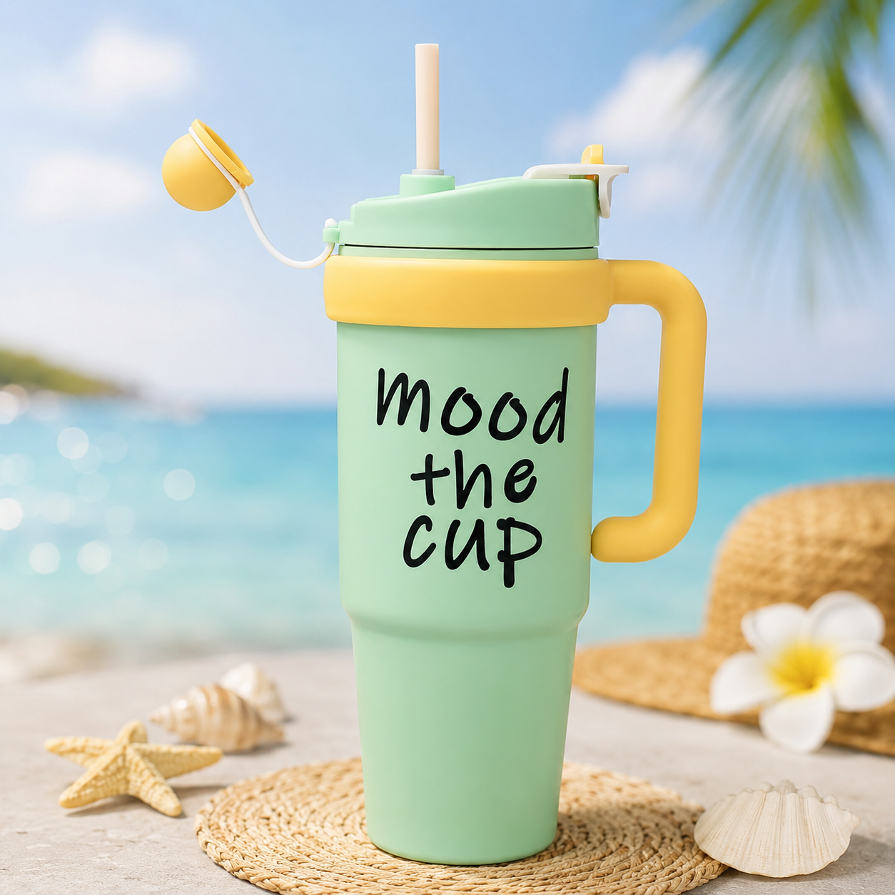 Mint Green Mood the Cup 900ml Insulated Tumbler
