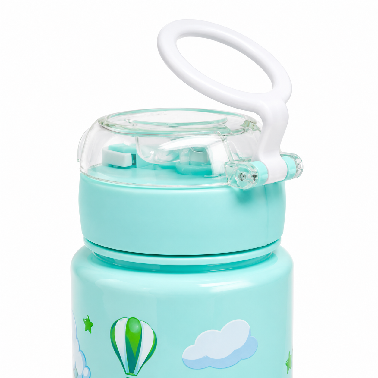 Magical Unicorn Mint Sky 900ml Kids Water Bottle