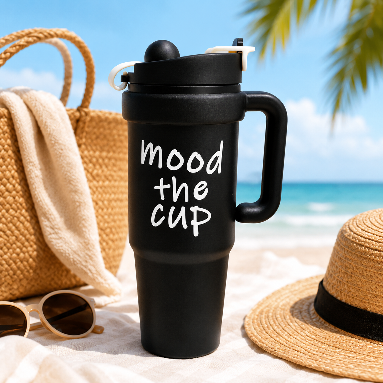 Matte Black Mood the Cup 900ml Insulated Tumbler