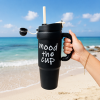 Matte Black Mood the Cup 900ml Insulated Tumbler