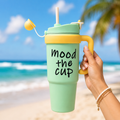 Mint Green Mood the Cup 900ml Insulated Tumbler