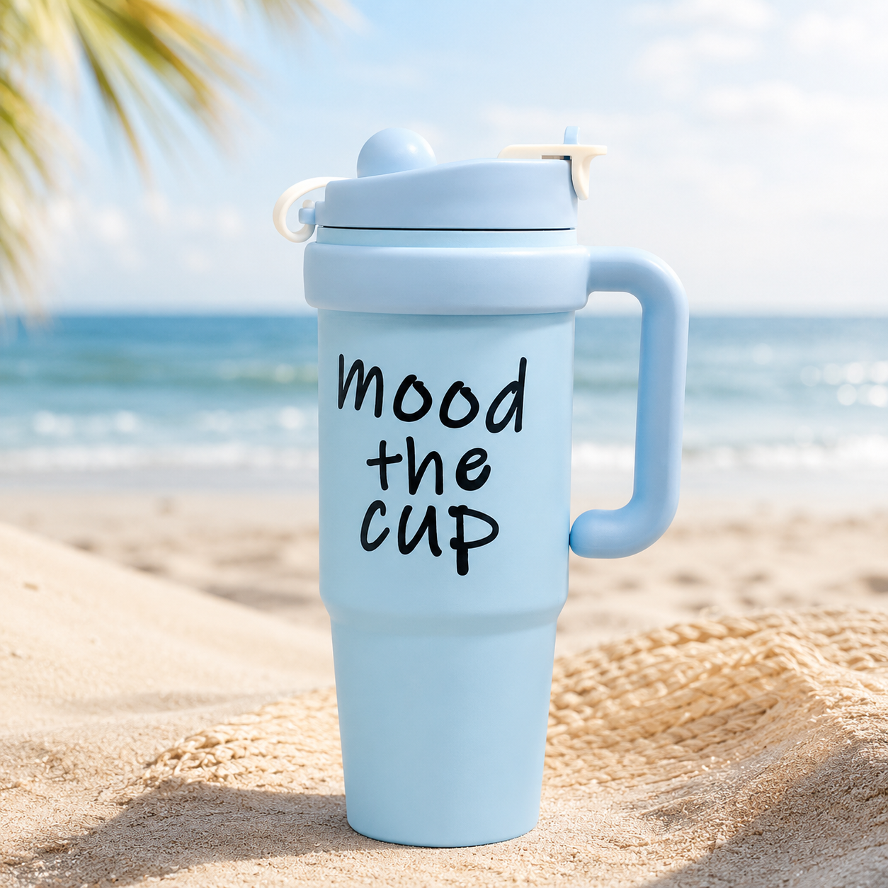 Matte Ocean Blue Mood the Cup 900ml Insulated Tumbler
