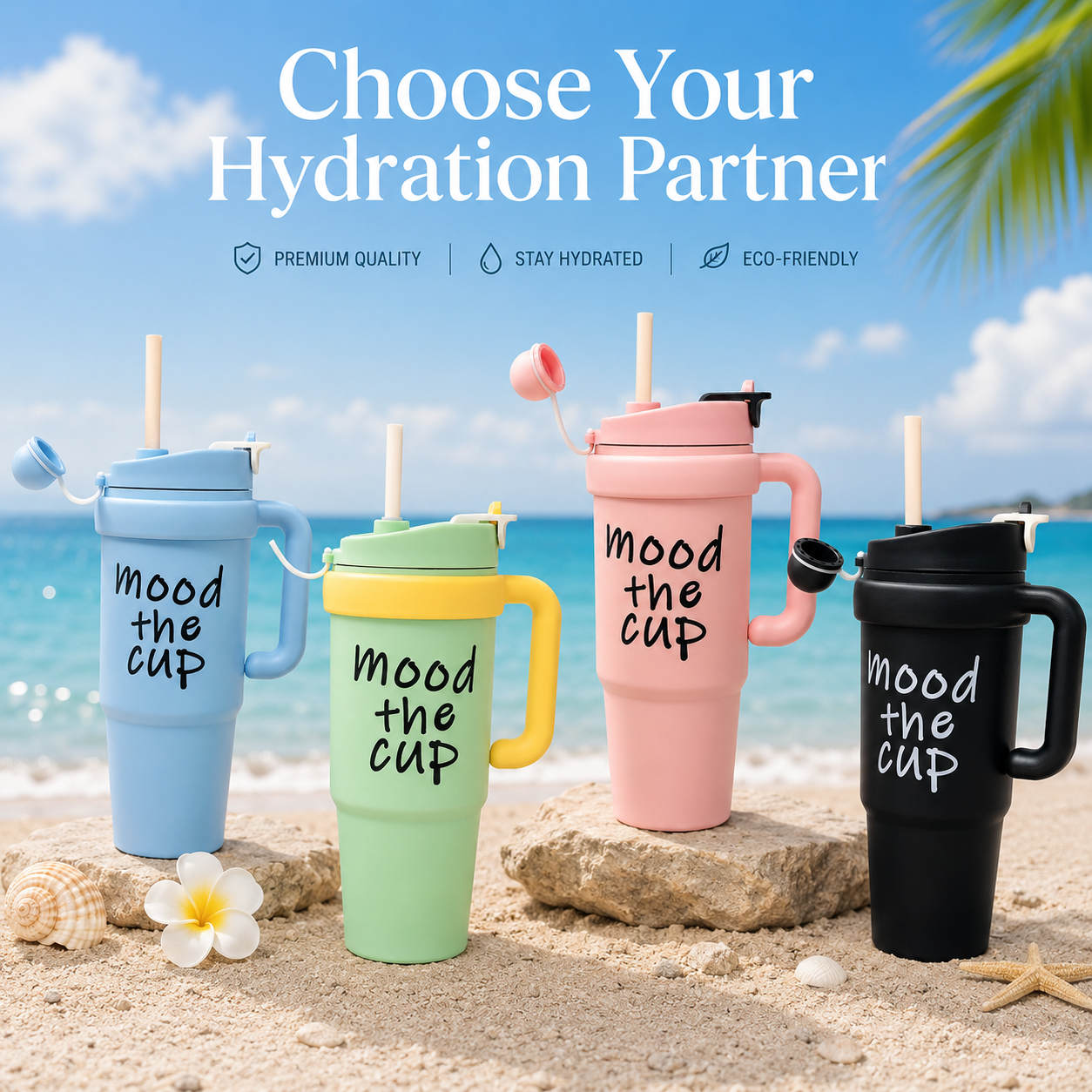 Matte Black Mood the Cup 900ml Insulated Tumbler