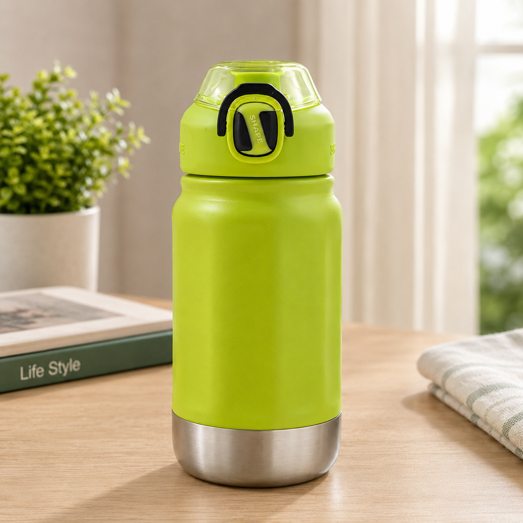 520ml stainless steel insulated water bottle - Neon Green