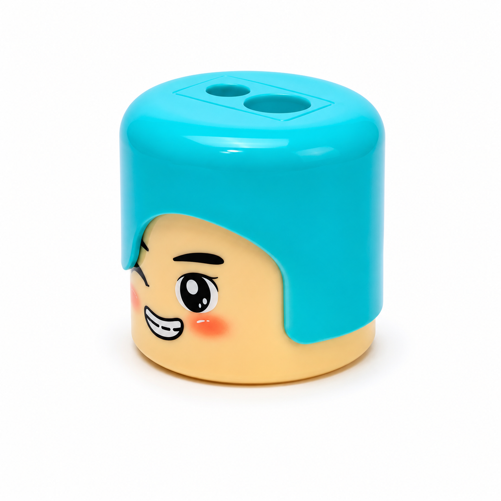 Boy Head Pencil Sharpener