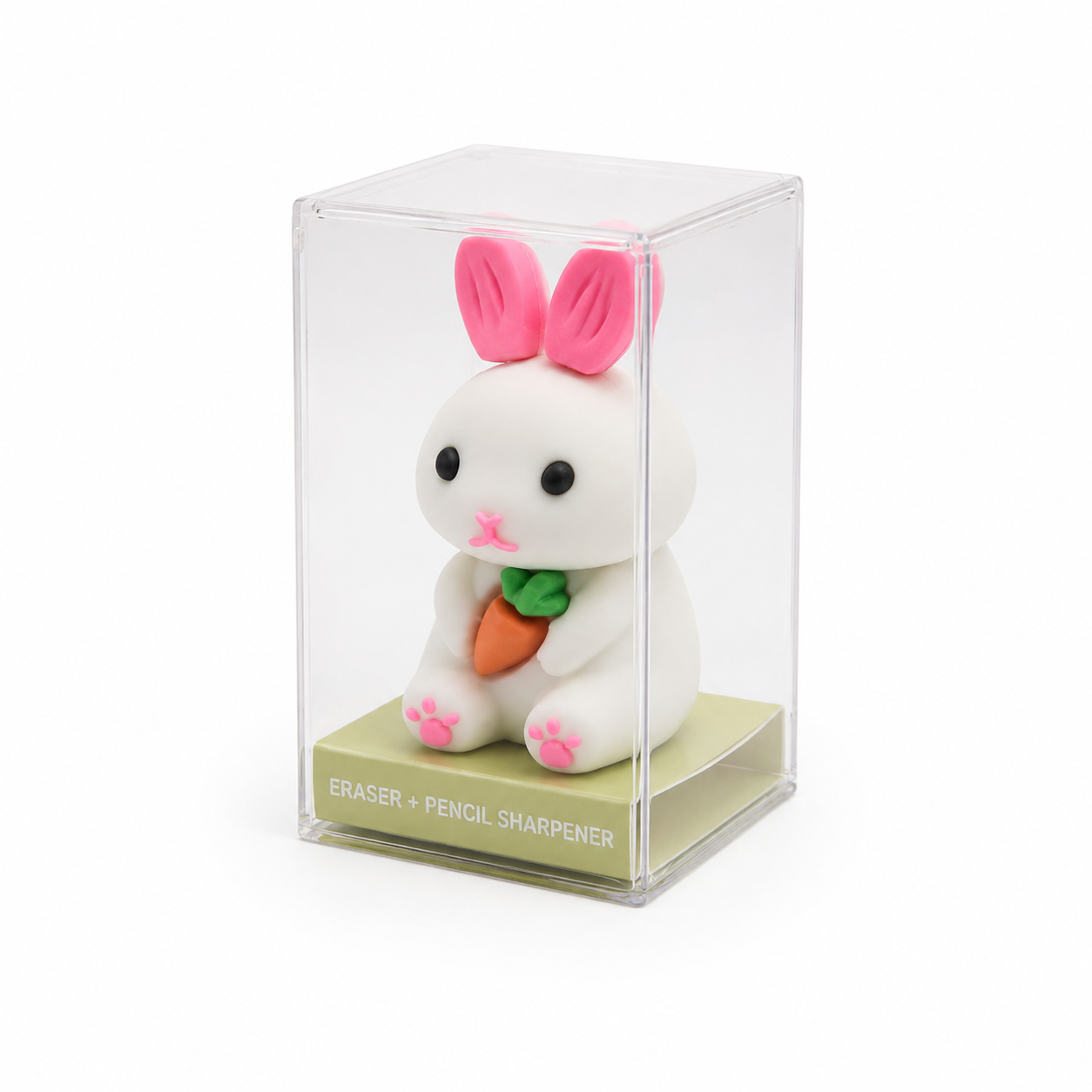 Magical Bunny White 2-in-1 Eraser & Pencil Sharpener
