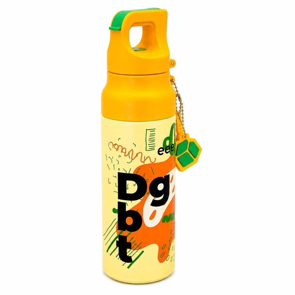 Orange Pop 620ml 2-in-1 Insulated Bottle