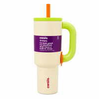 Owala 1200ml Tumbler – Butter Yellow & Green