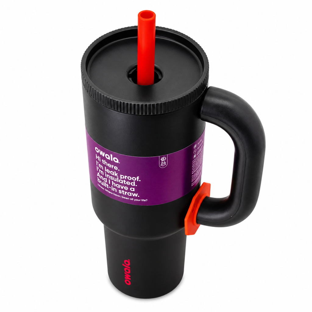 Owala 1200ml Tumbler – Midnight Black