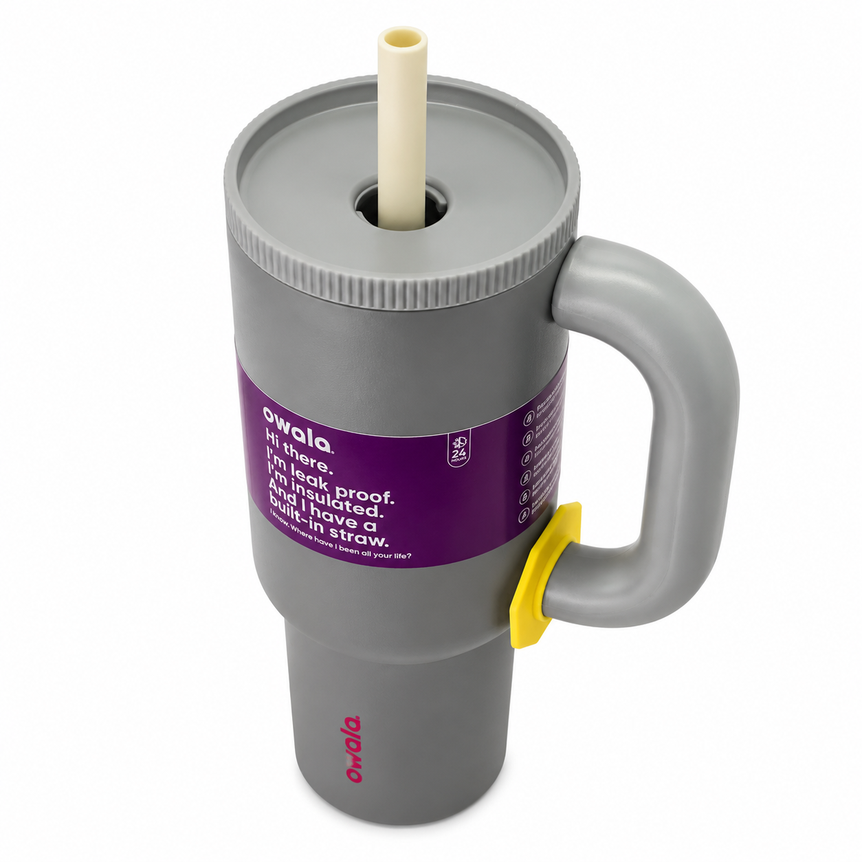 Owala 1200ml Tumbler – Stone Gray