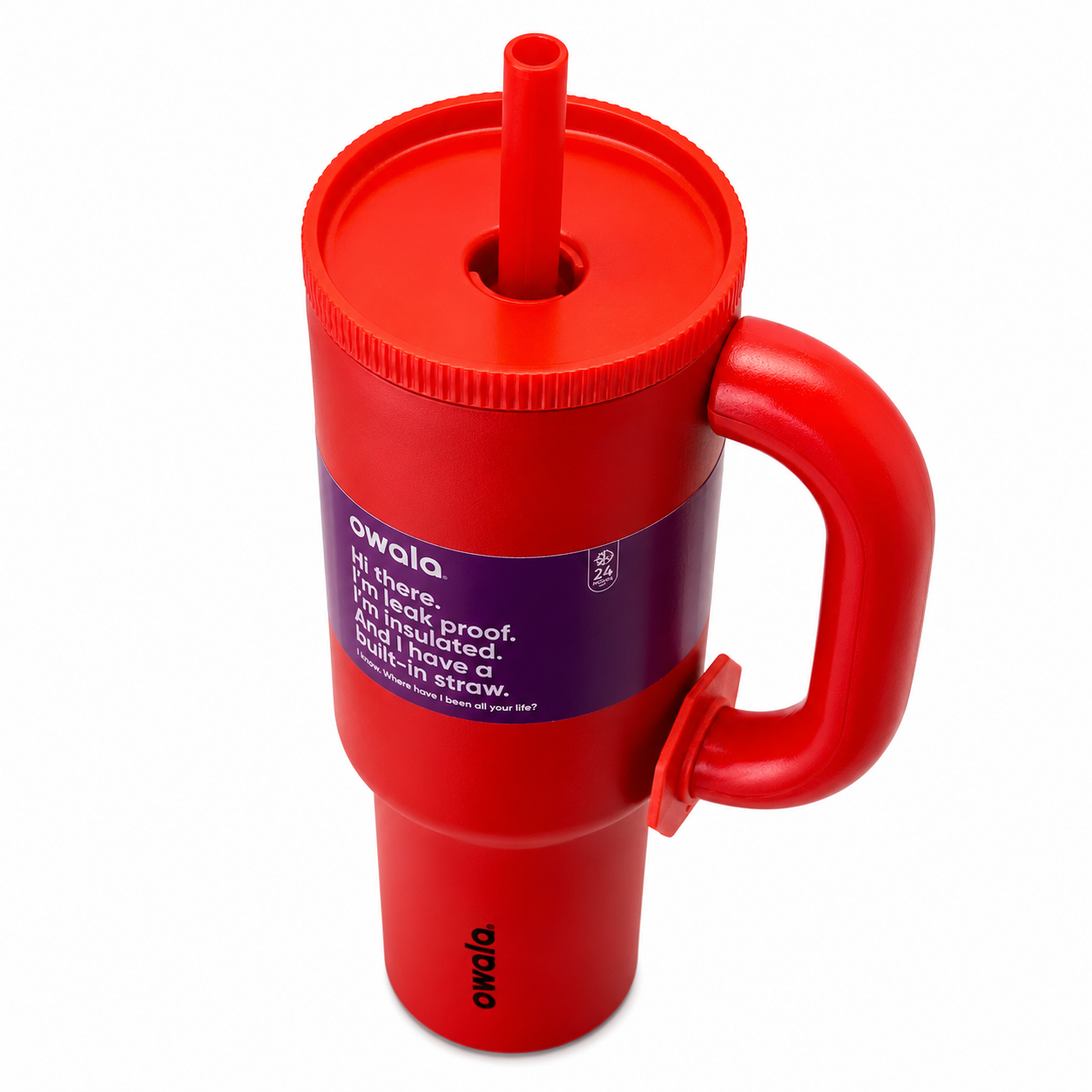 Owala 1200ml Insulated Tumbler – Cherry Red