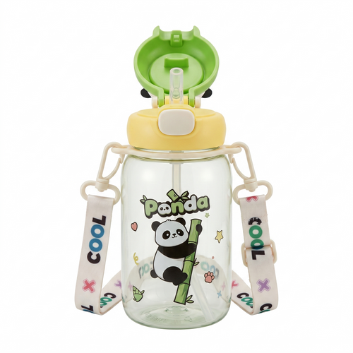 "Playful Panda" 3D Head Sipper | Premium Character Hydration for Champs