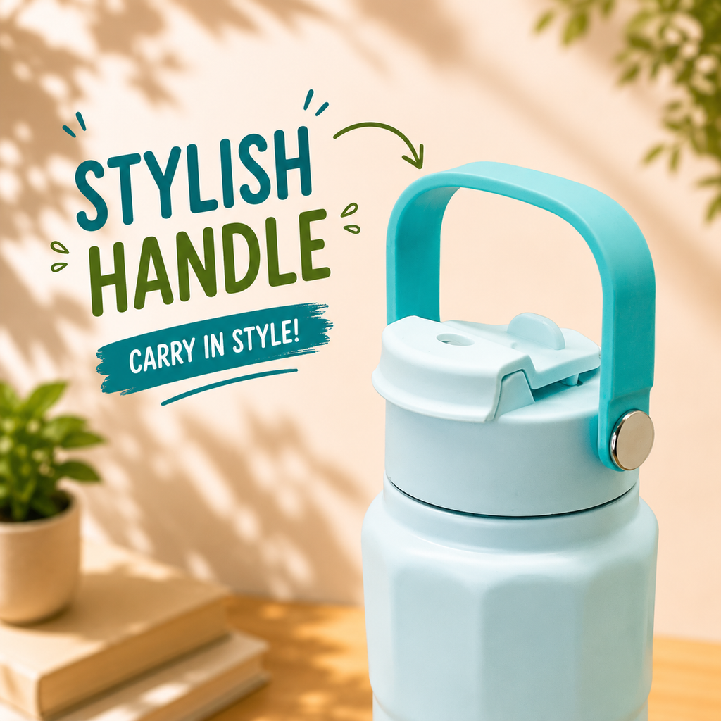750ml 2-in-1 Insulated Bottle – Pastel Sky