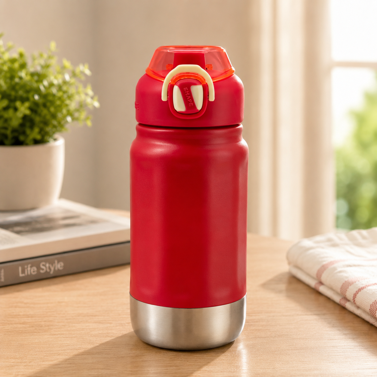 520ml stainless steel insulated water bottle -  Pink