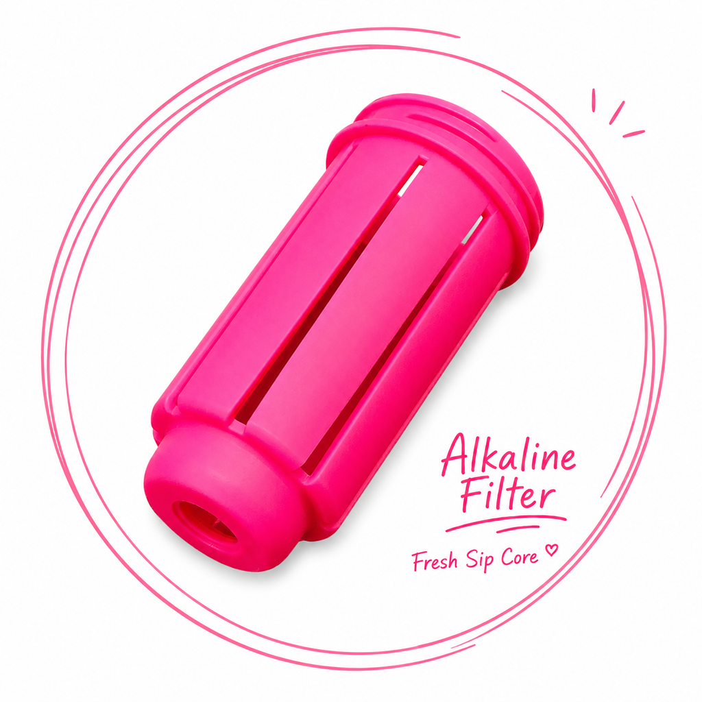 760ml Alkaline Filter Tumbler – Black & Pink
