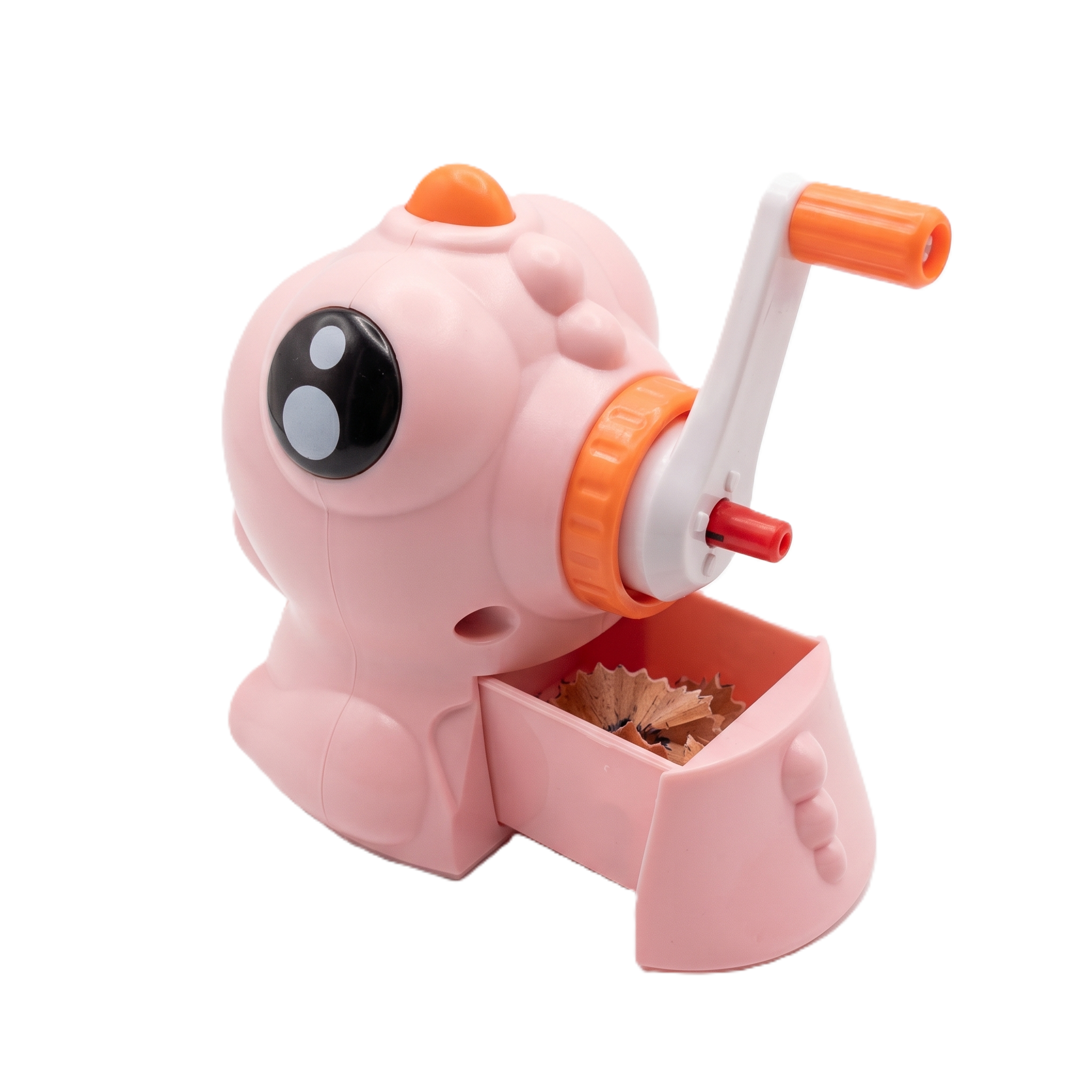 Dino Mechanical Sharpener | Adjustable Point Pink Desk Sharpener