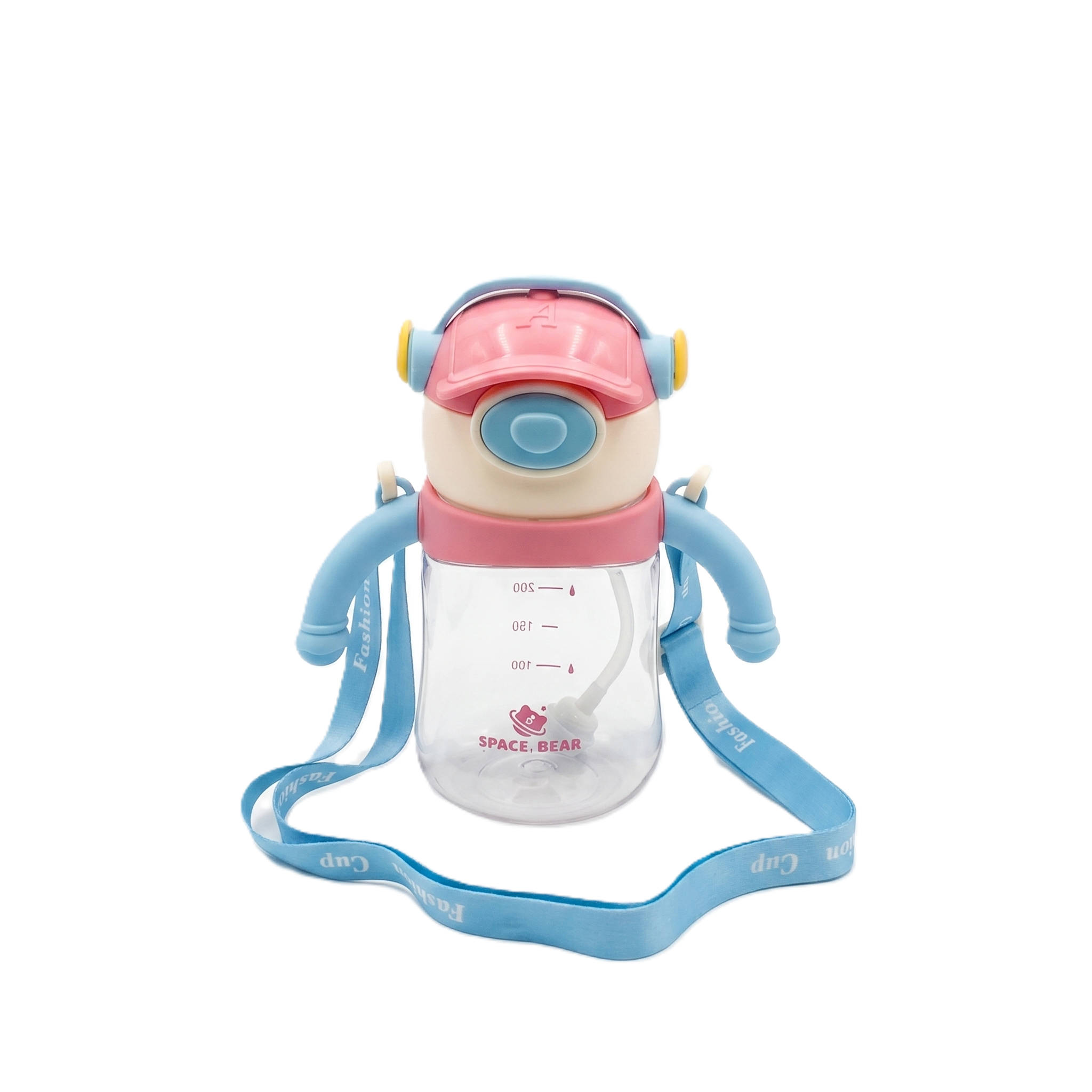 Space Bear "Astro-Girl" 400ml Sipper Bottle