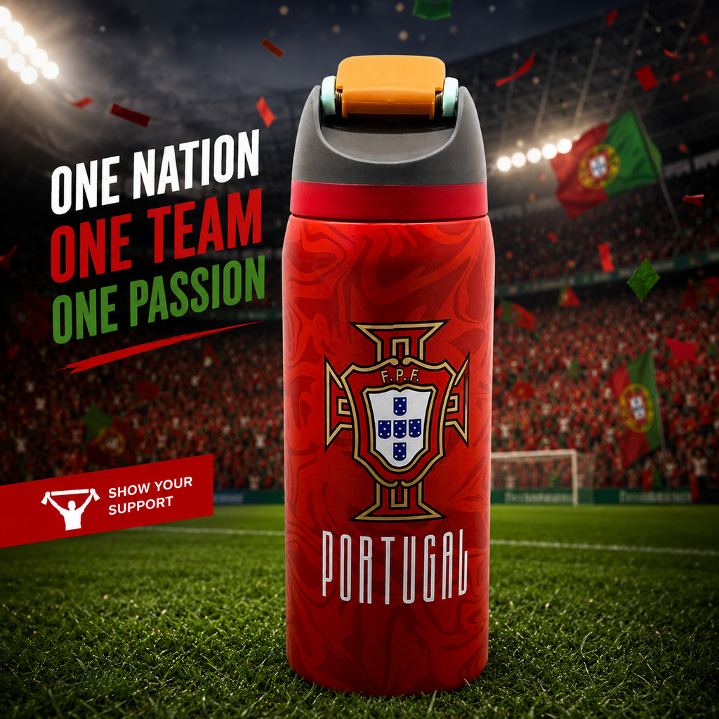 Ronaldo Portugal 1000ml Insulated Bottle