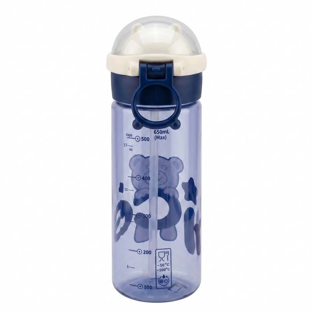 "Cool Polar" Integrated Round Finger-Grip Sipper