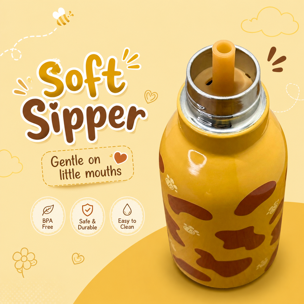 3D Puppy 450ml 2-in-1 Insulated Bottle