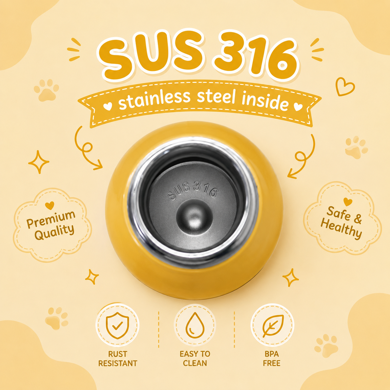 3D Puppy 450ml 2-in-1 Insulated Bottle