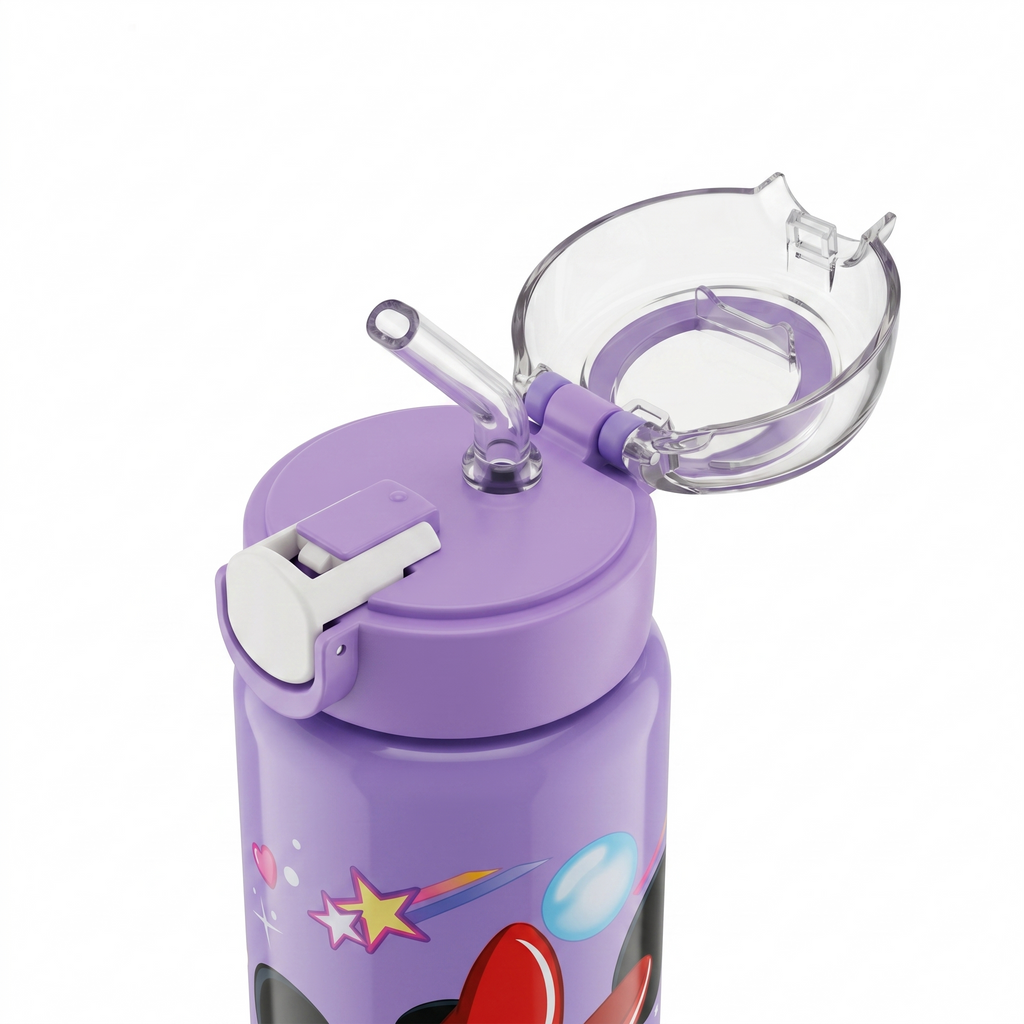 Disney Mickey & Minnie "Starry Hearts" 900ml Premium Graphic Bottle