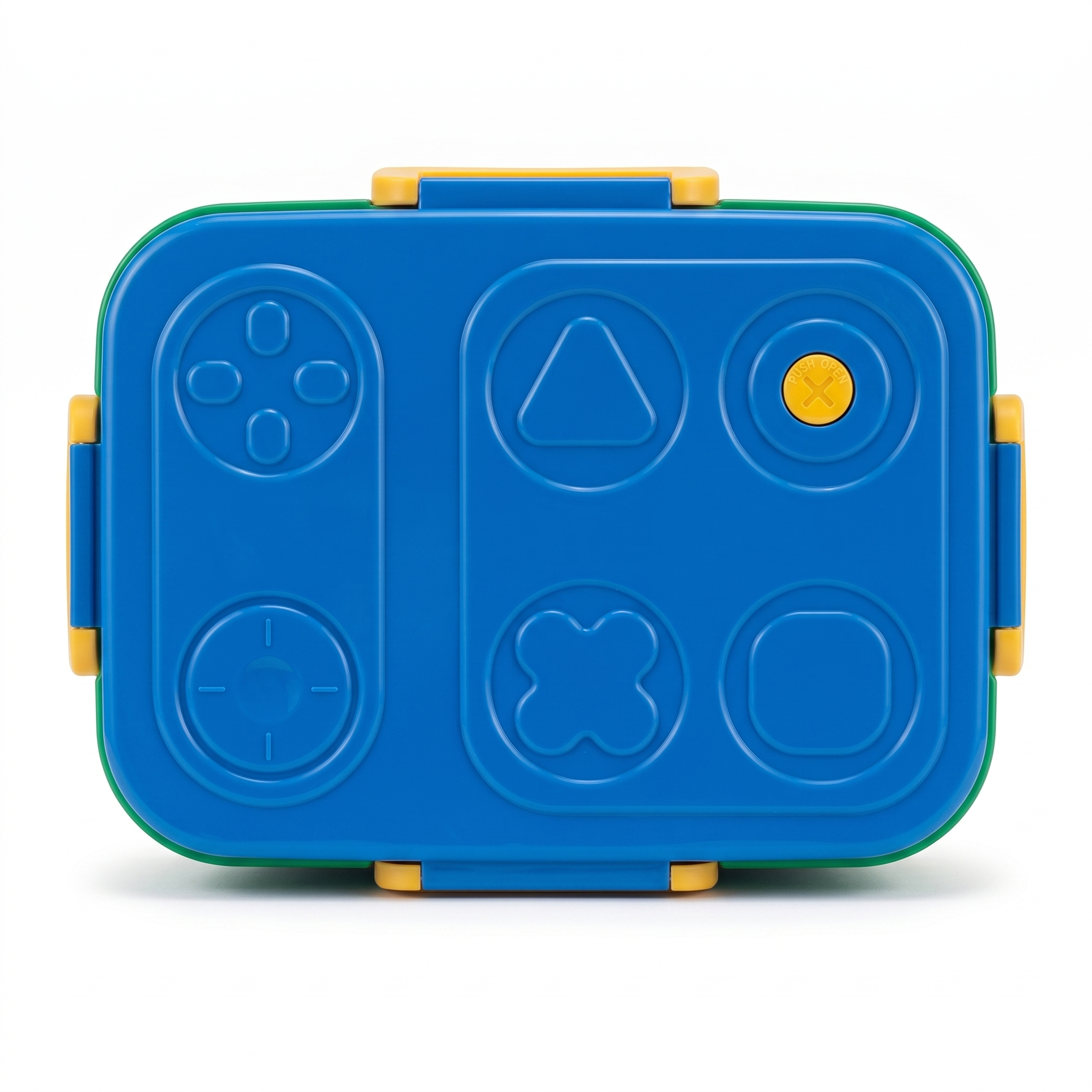 Blue & Green "Retro Gamer" 750ml Premium Kids Bento Box