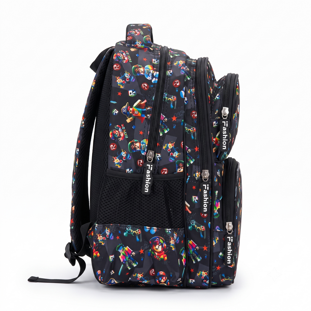 Roblox Gaming 15" 4-Compartment School Backpack