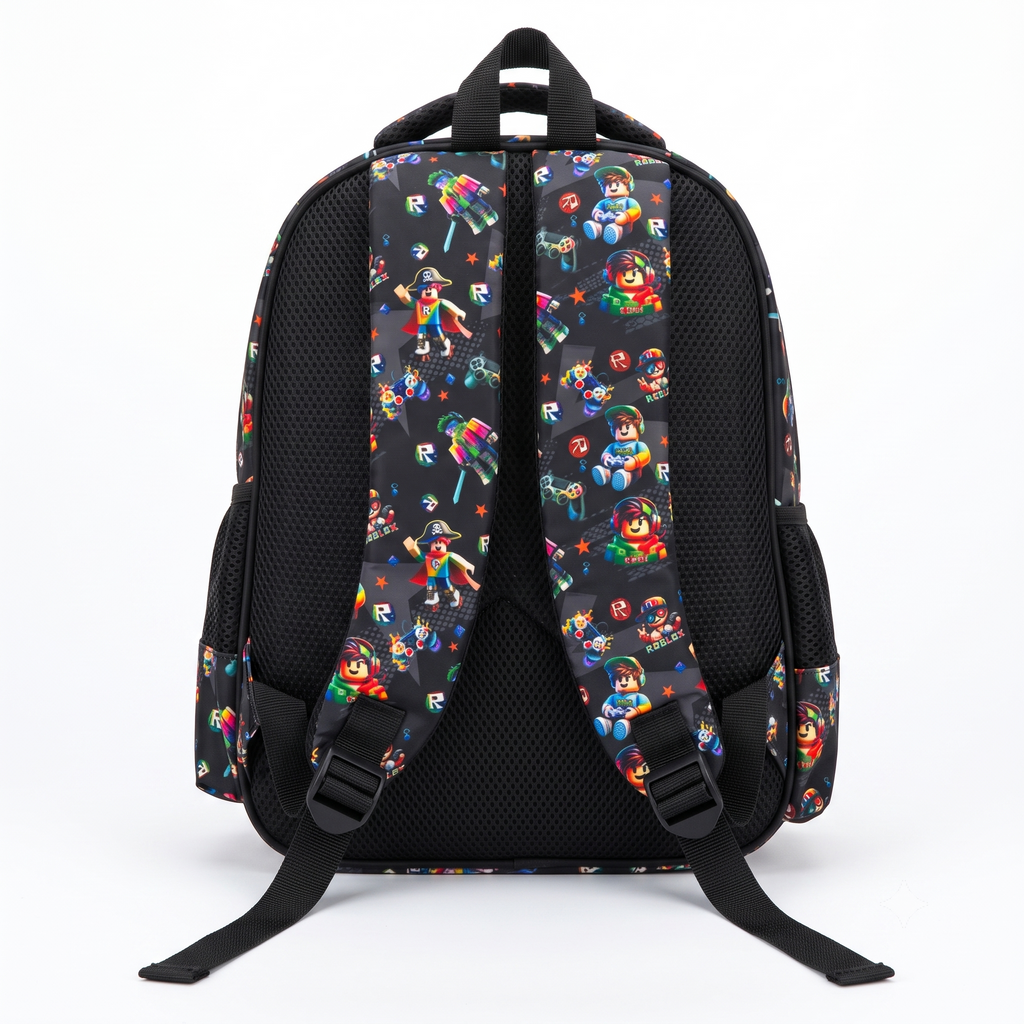 Roblox Gaming 15" 4-Compartment School Backpack