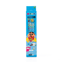 Shinchan Blue Premium Wooden Pencil Set