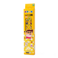 Shinchan Yellow Premium Wooden Pencil Set