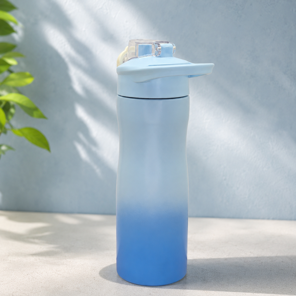 800ml Stainless Steel Sports Bottle – Sky Blue
