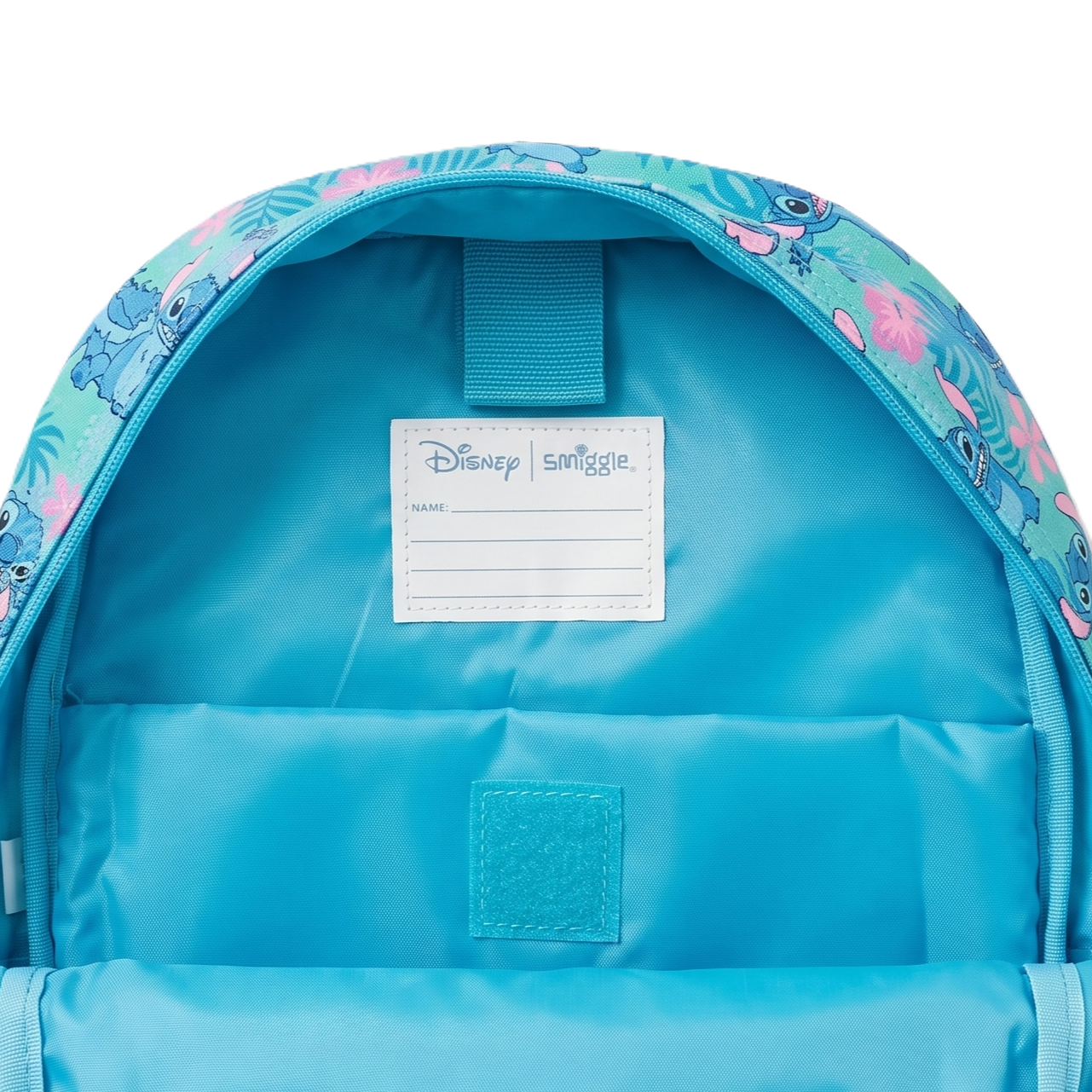Smiggle x Disney Stitch 16" School Backpack – Tropical Aqua