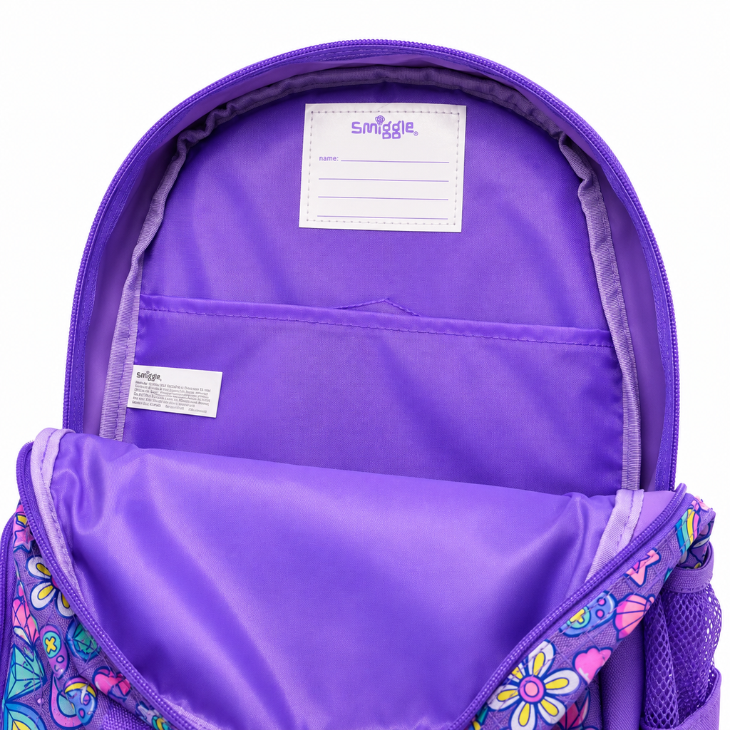 Smiggle Playtime Koala 13" Junior Character Backpack – Purple & Pink