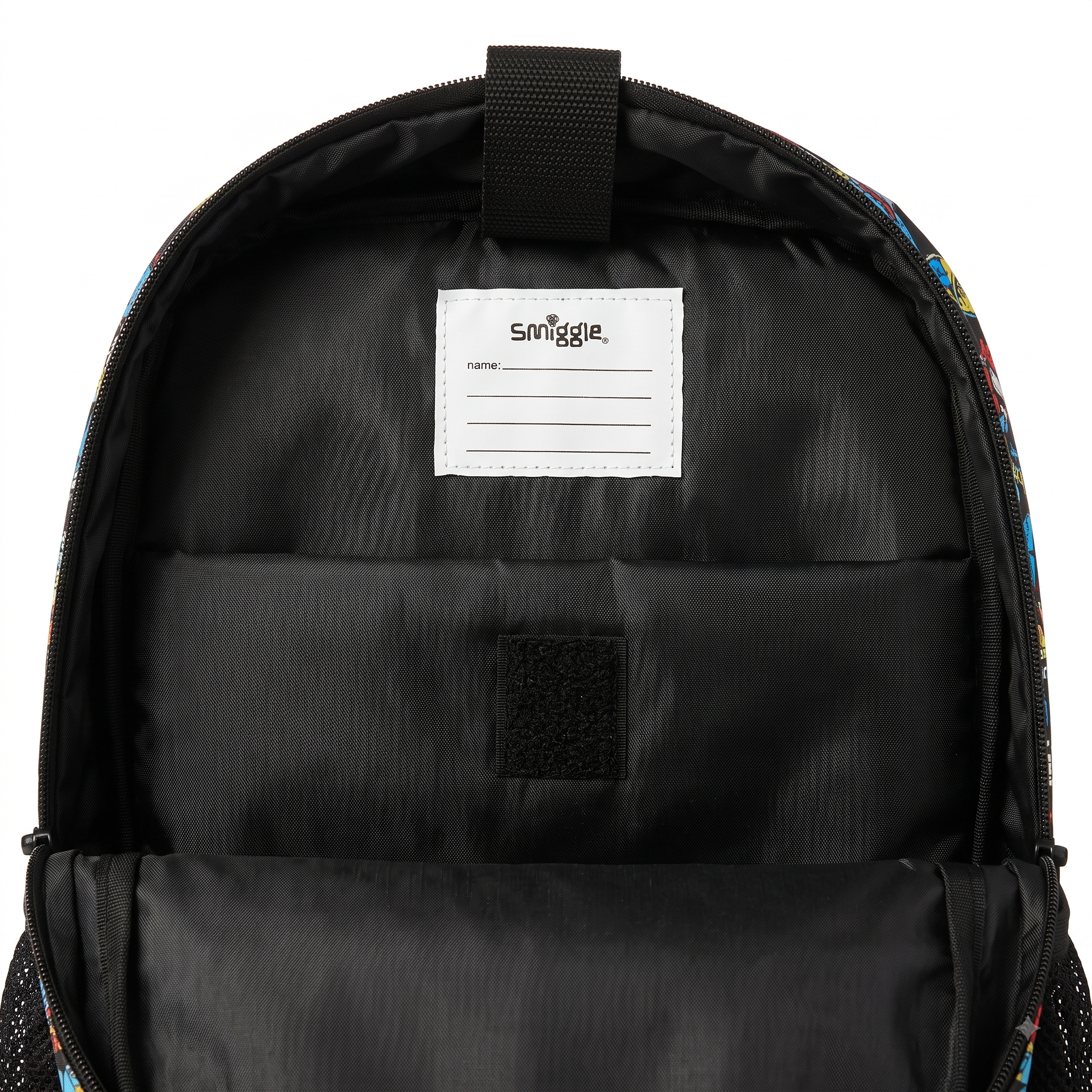 Smiggle x Marvel Avengers 16" School Backpack – Black Comic Edition