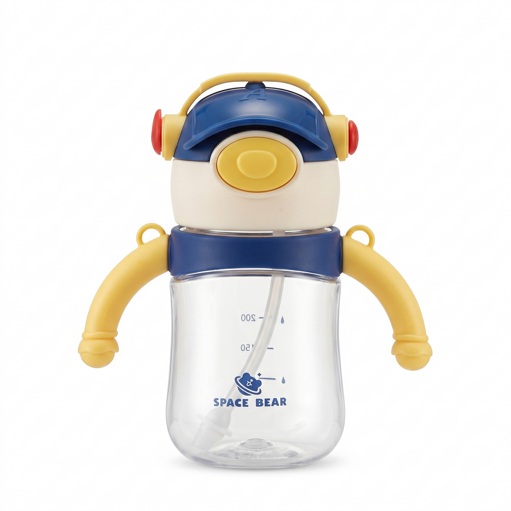 Space Bear "Astro-Boy" 400ml Sipper Bottle