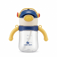 Space Bear "Astro-Boy" 400ml Sipper Bottle