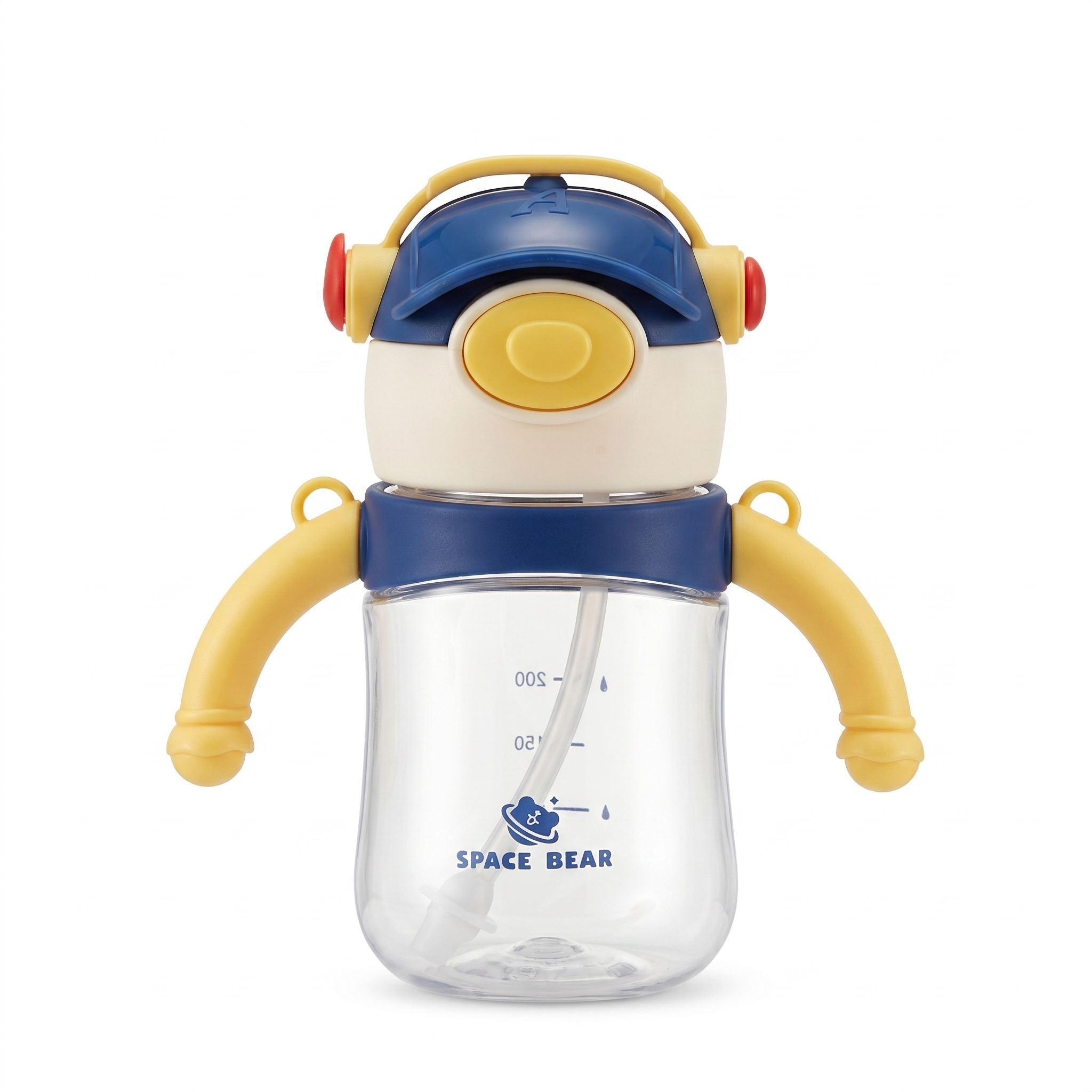 Space Bear "Astro-Boy" 400ml Sipper Bottle