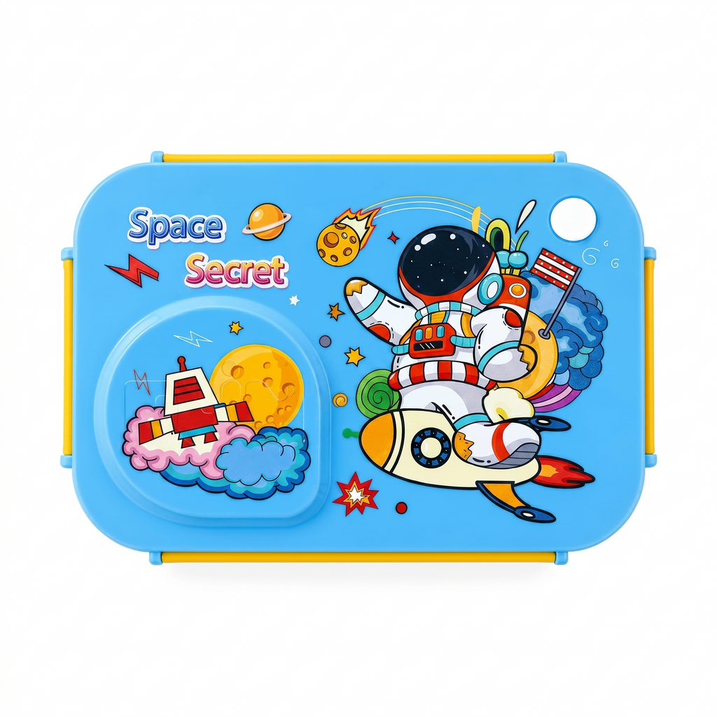 "Space Explorer" 750ml Premium SUS 304 Stainless Steel Bento Box