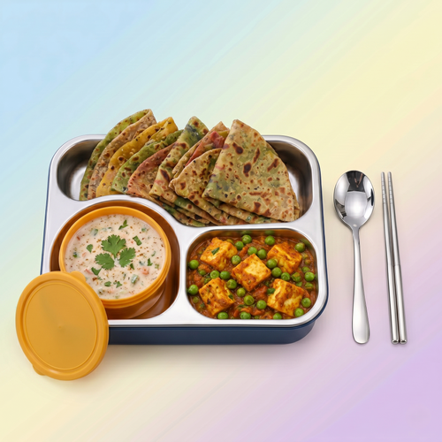 "Space Explorer" 750ml Premium SUS 304 Stainless Steel Bento Box