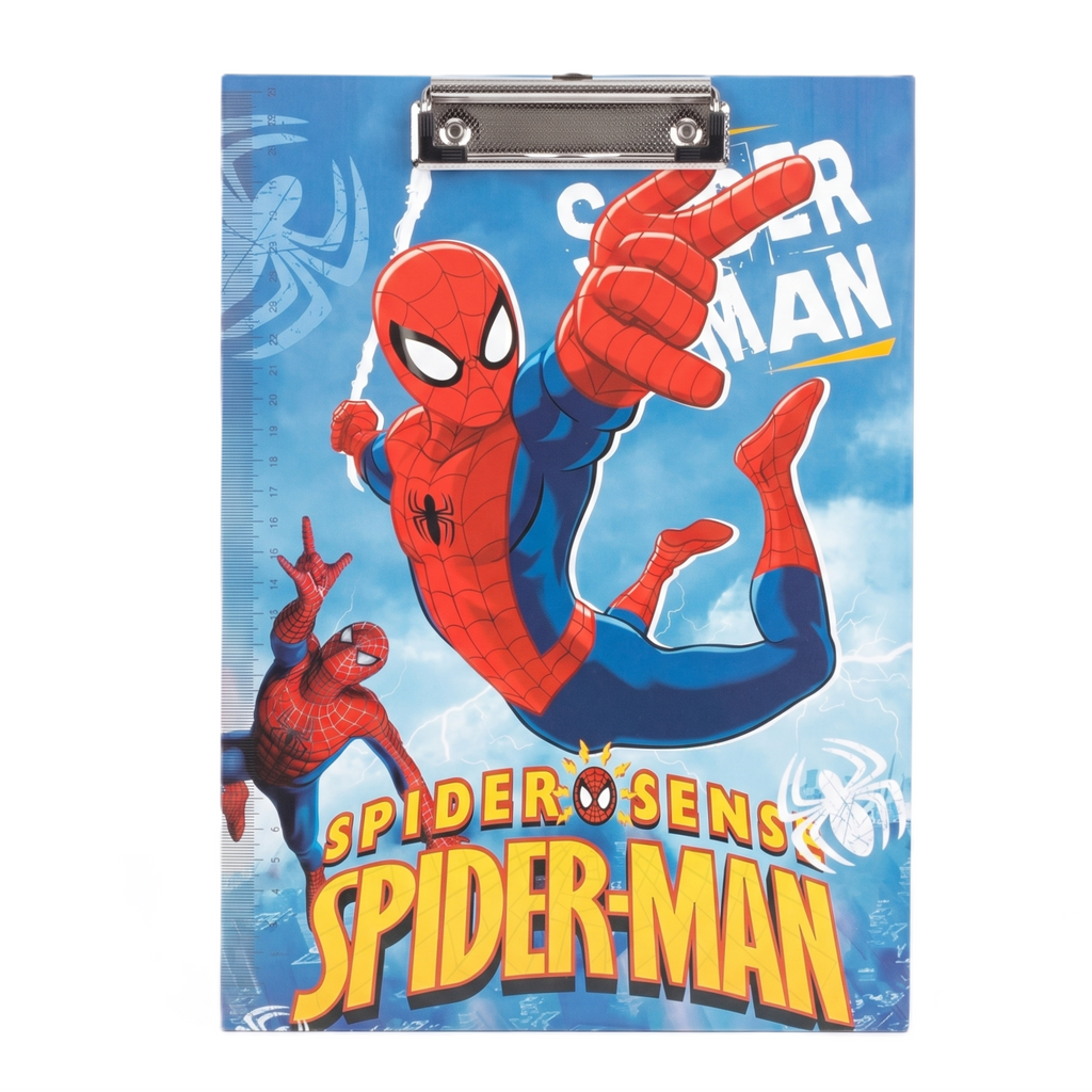 Spider-Man A4 Writing Pad | Kids' Action Examination Board