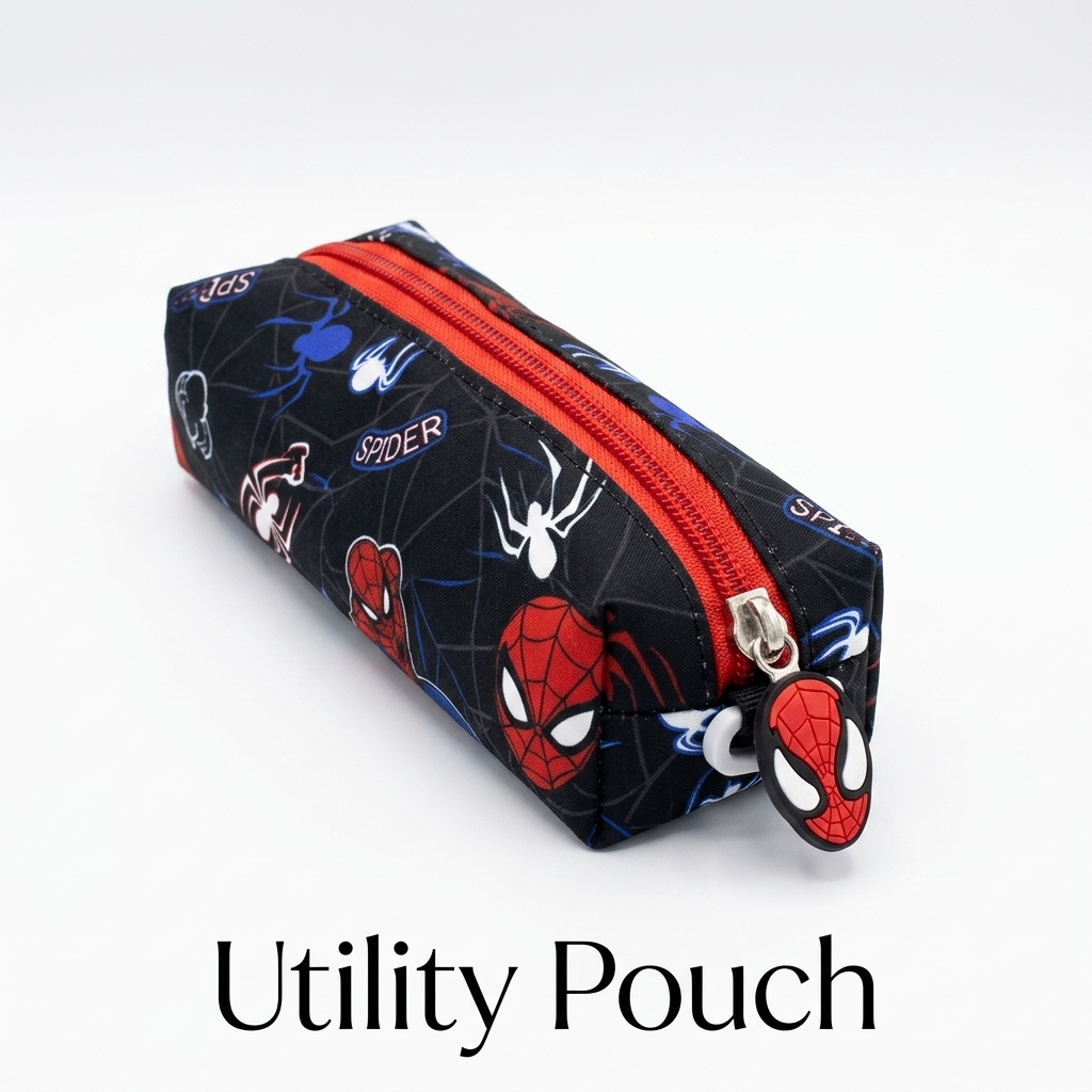 pider-Man 16" Hard-Shell School Backpack with Utility Pouch