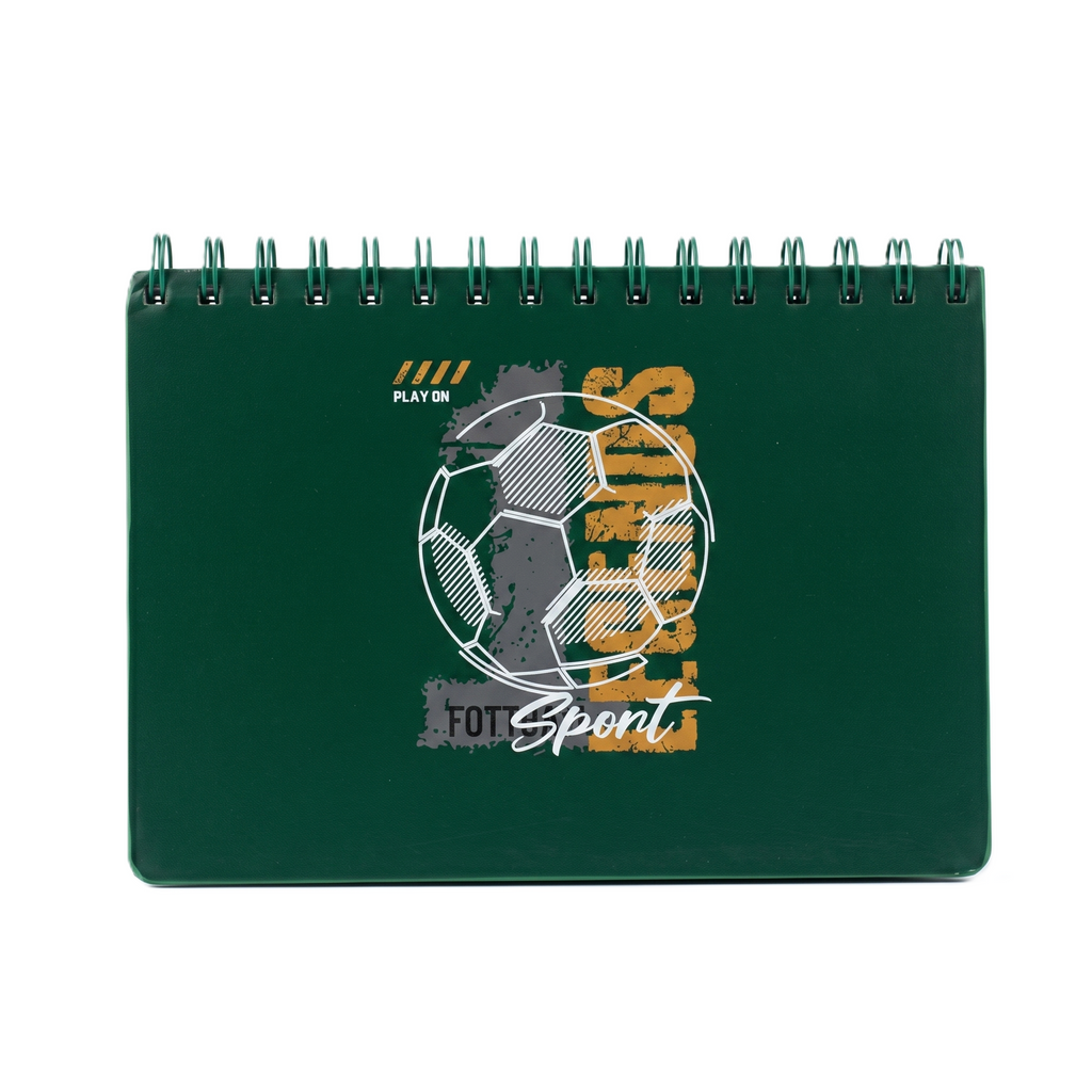 Stadium Lights" 2-in-1 LED Writing Pad Diary | Forest Green Edition