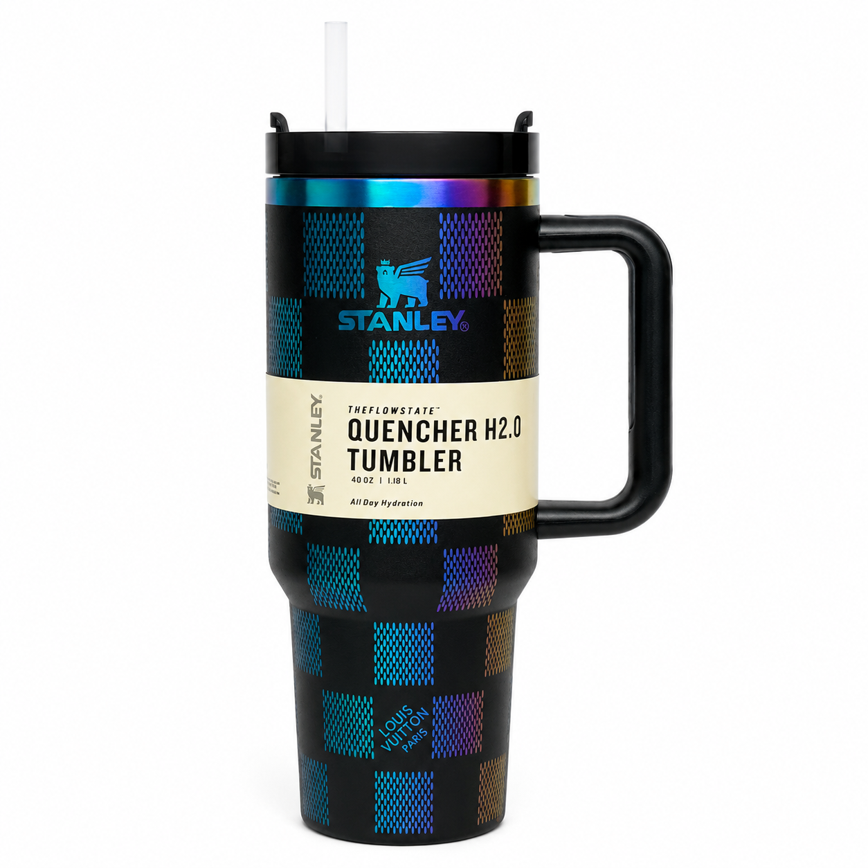 Stanley 1200ml Insulated Tumbler – Midnight Black Monogram