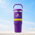 Neon Purple Stanley IceFlow 2.0 Flip Straw Tumbler (30 oz)