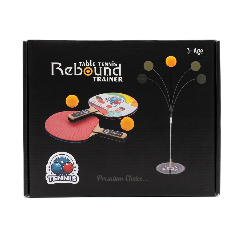 Table Tennis Rebound Trainer | Interactive Indoor & Outdoor Exercise Set