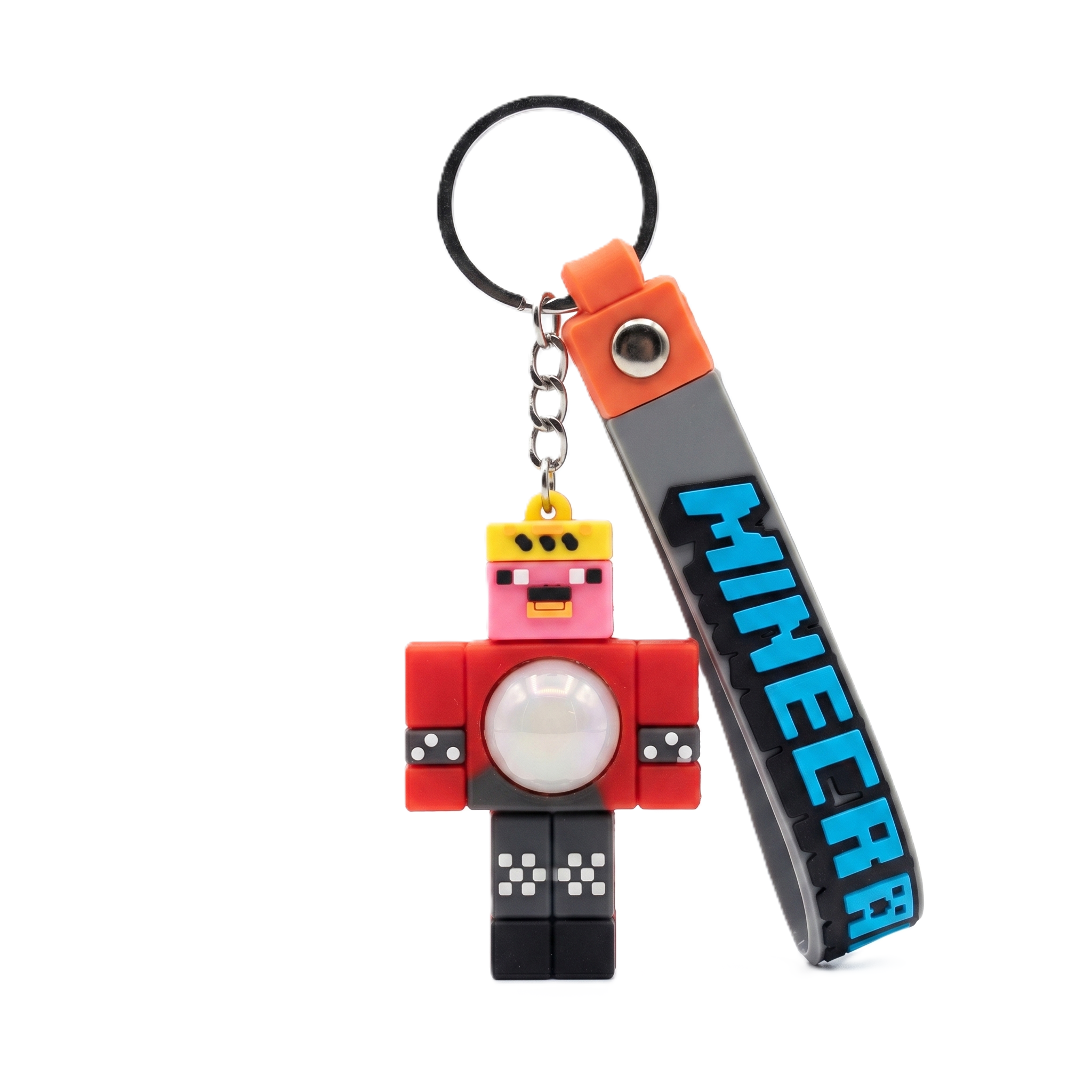 Technoblade (Minecraft King) LED Glow Keychain | Shaking Light Series