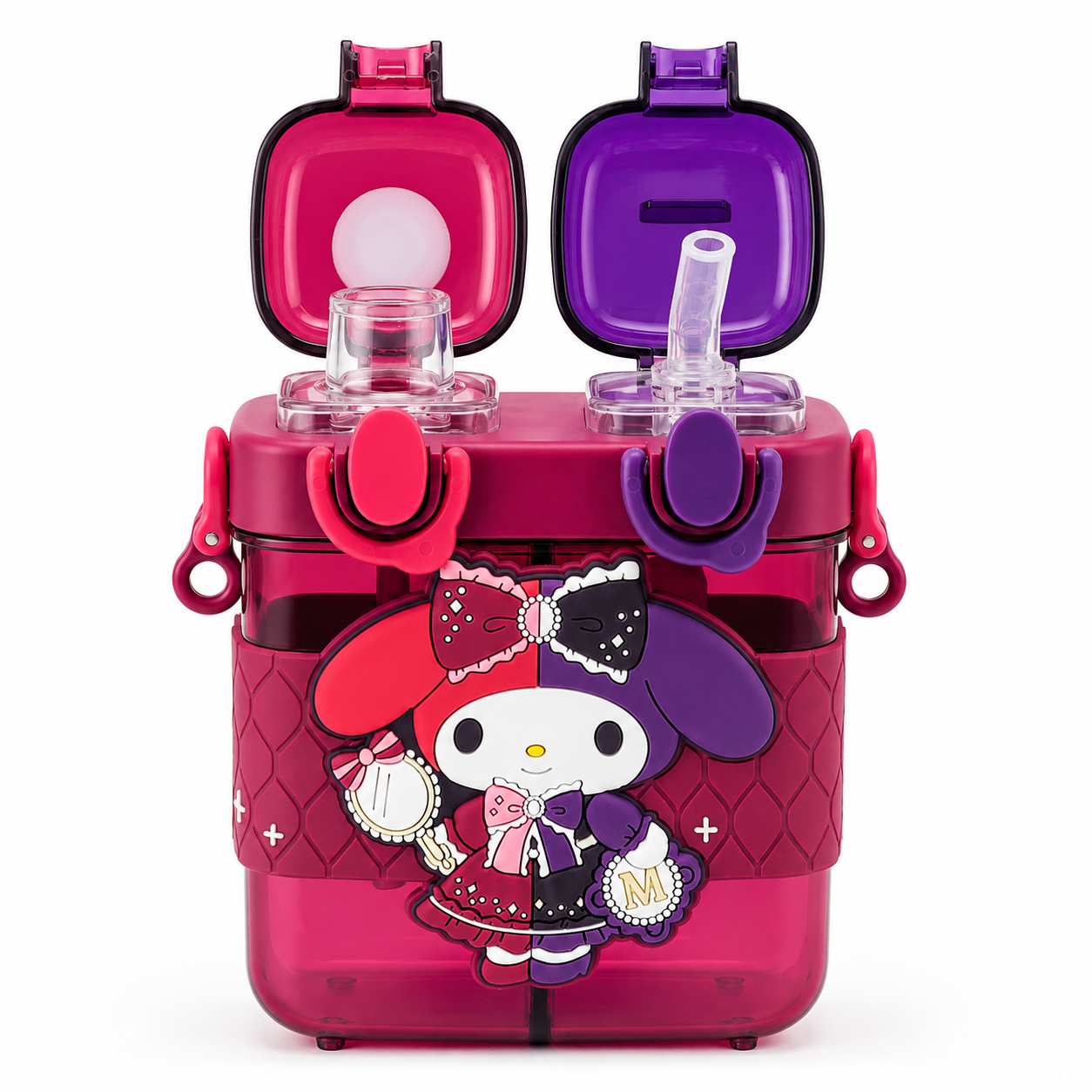 My Melody 2-in-1 Dual-Chamber Kids Water Bottle (680ml)